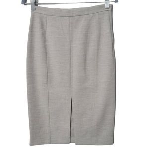 H&M Light Gray Pencil Skirt
